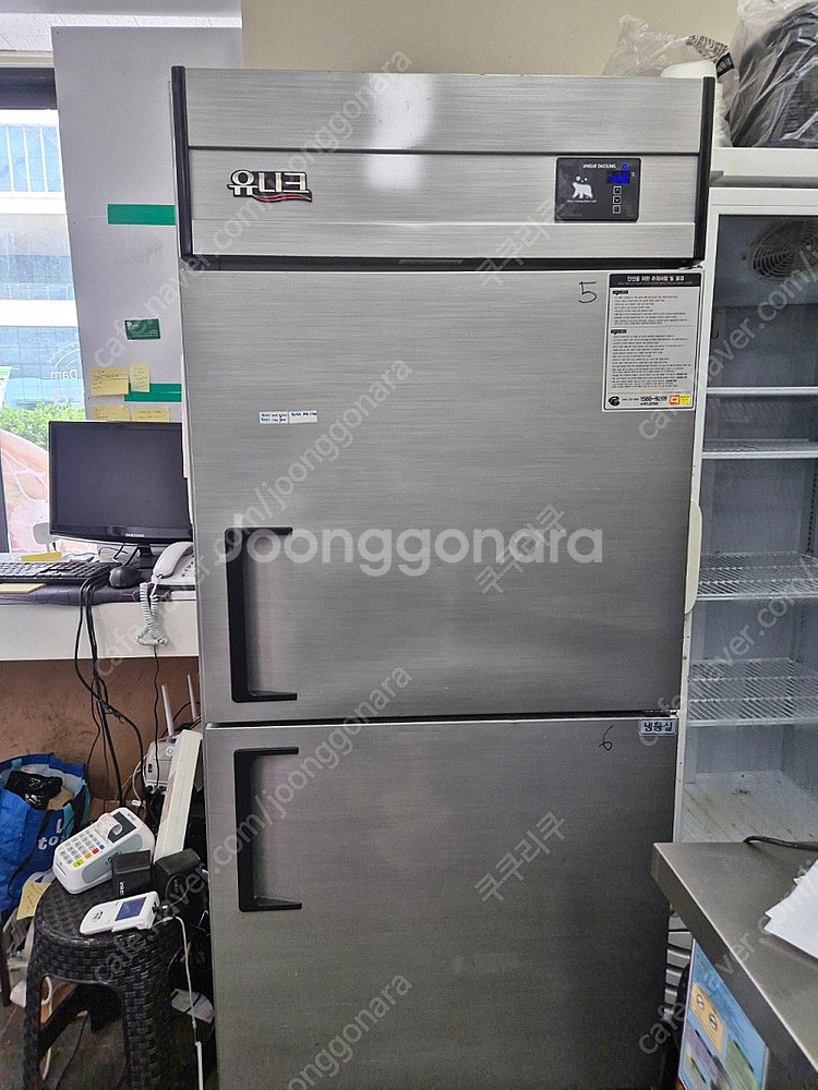 유니크 30박스 업소용 올냉동고--0