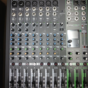 맥키오디오믹서 PROFX12V3,PROFX12V3플러스,PROFX16V3 판매합니다