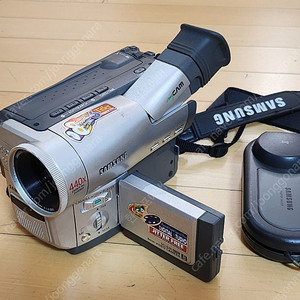 레트로 삼성 SCL520 8mm 디지털 캠코더 카메라