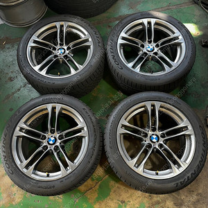18인치 BMW F10 5시리즈 613M 중고휠타이어 1대분