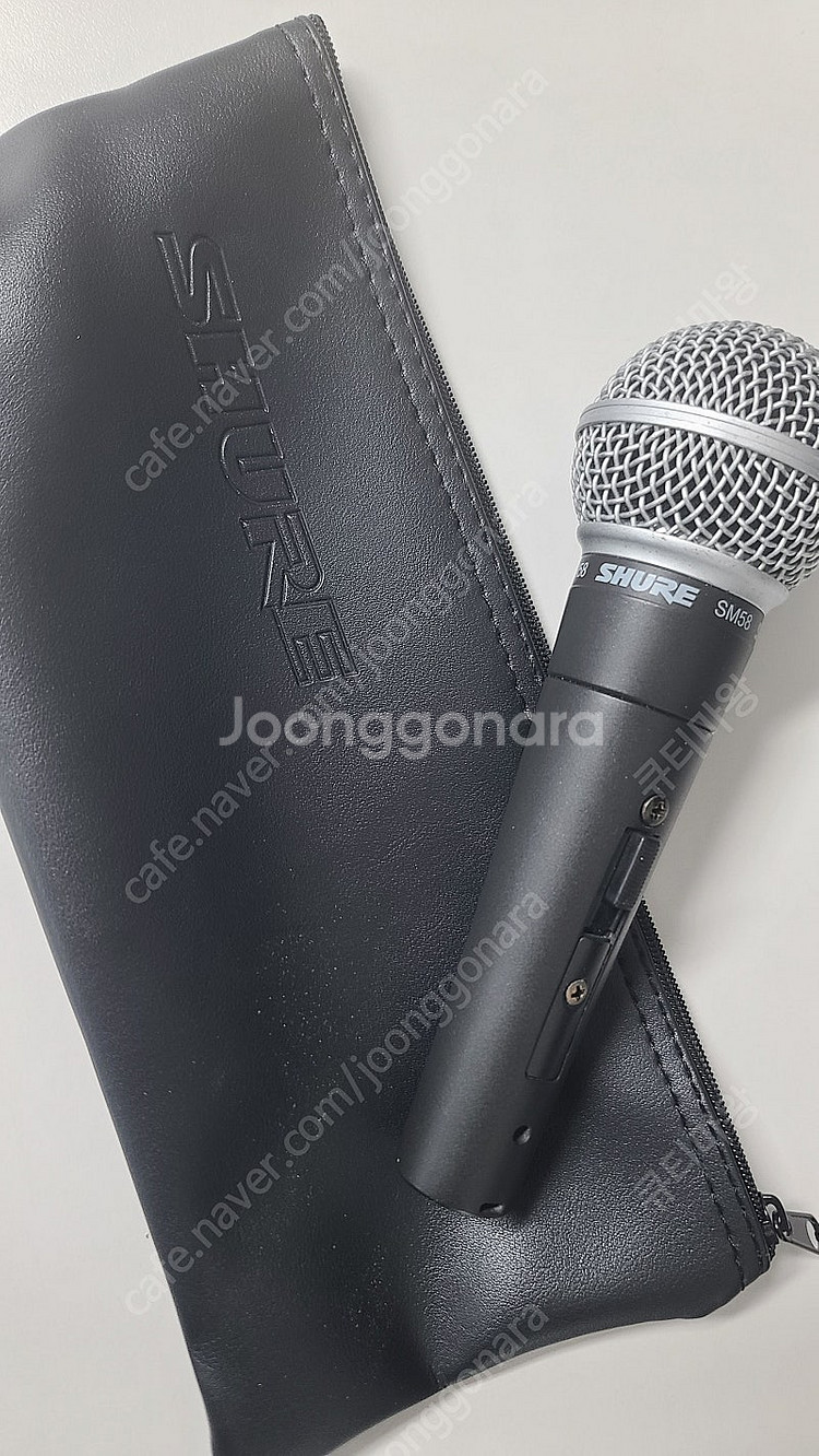 슈어 sm58 정품 스위치 버전 판매 합니다.--0