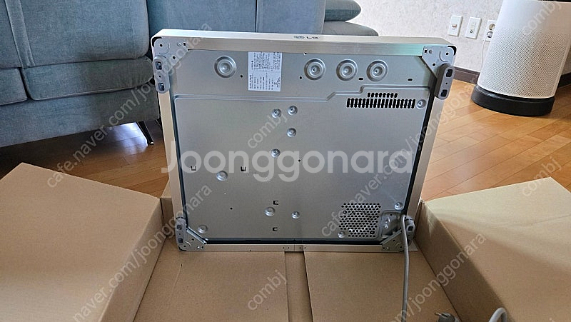 LG DIOS 3구 인덕션 BEI3GQUO 8.5cm 스탠드 버전--2