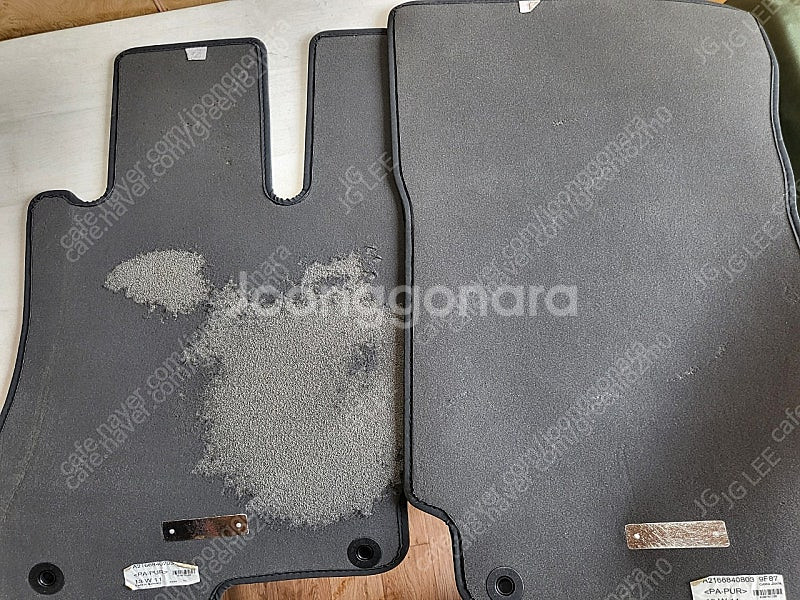 벤츠 s클래스 w221 롱바디 순정 정품 매트 메트 s...--6