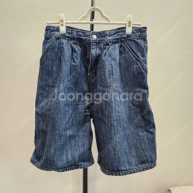 에잇세컨즈 데님 버뮤다 팬츠--0