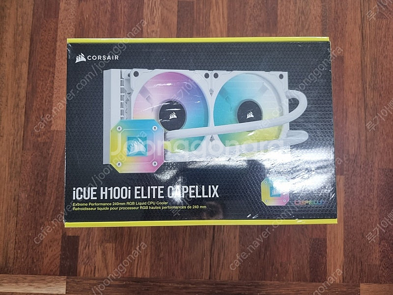 H100I ELITE CAPELLIX 수냉쿨러 미개봉 ...--0