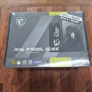 MSI A750GL 80PLUS골드 풀모듈러 ATX3.1 파워 미개봉