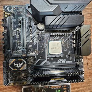 5800X3D + B450M TUF + CORSAIR 16G*2(32G) 세트 일괄판매