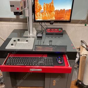 파이버레이저 금속각인기 LASERS FM20D 레이저각인기