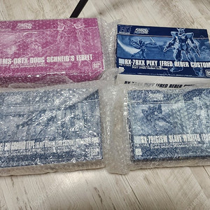 HGUC 슬레이브 레이스, 육전형짐(슬레이브 레이스), 픽시(프레드 리버기), 이프리트(더그 슈나이더기)