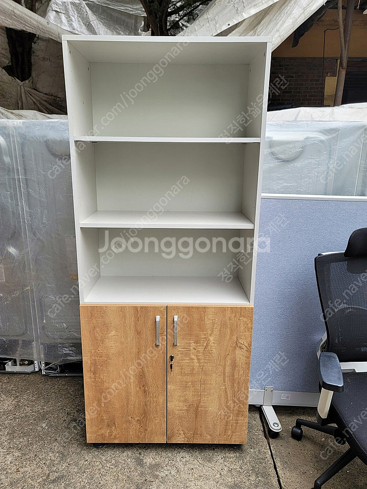 토파스 국산 5단 잠금형 책장 하부장 탈의실 옷장--0