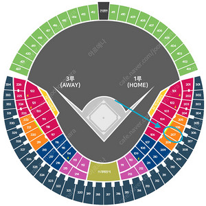 [7/17(목) LG트윈스 VS 롯데자이언츠] 1루 오렌지석 4연석 양도