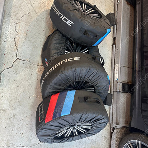 BMW G바디 3,4시리즈 790m 18인치 휠+윈터타이어+TPMS+정품 커버 (휠캡 X)