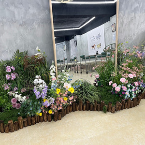 플랜테리어 인테리어 조화 식물 꽃