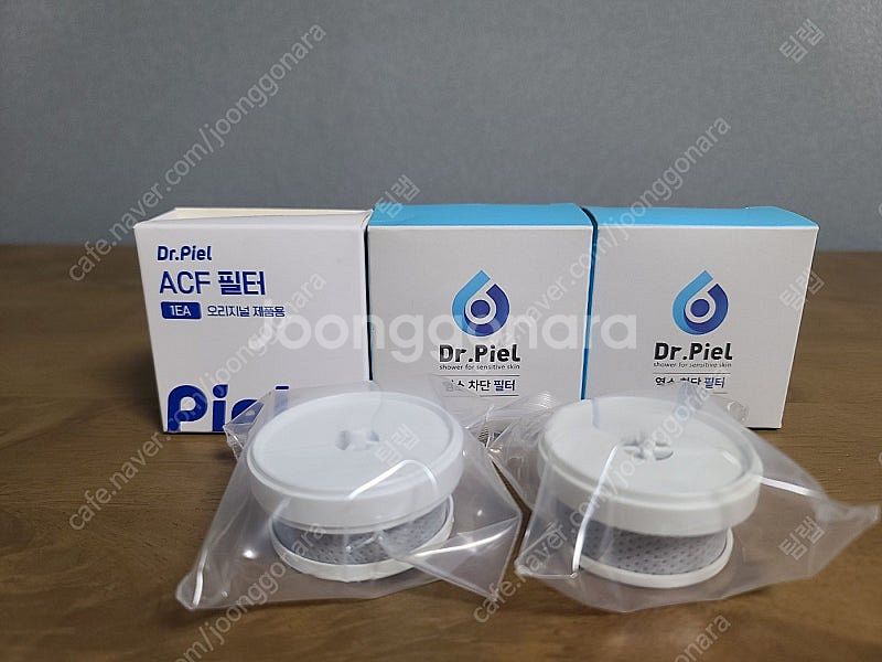 닥터피엘 샤워기+1차 필터+2차 필터 판매 합니다.--3