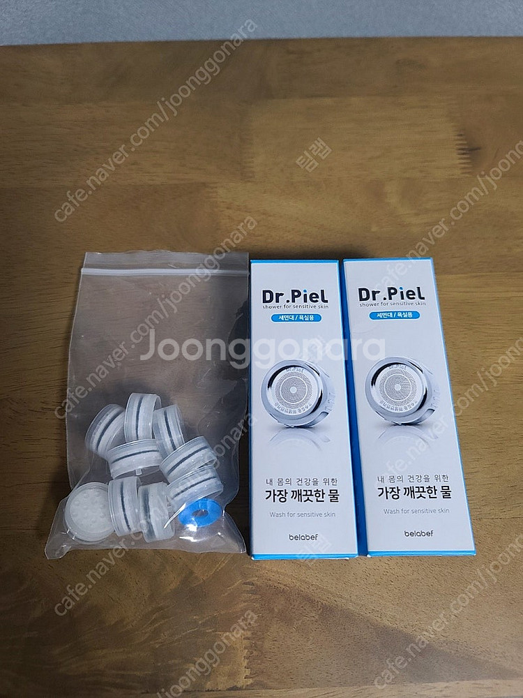 닥터피엘 샤워기+1차 필터+2차 필터 판매 합니다.--6