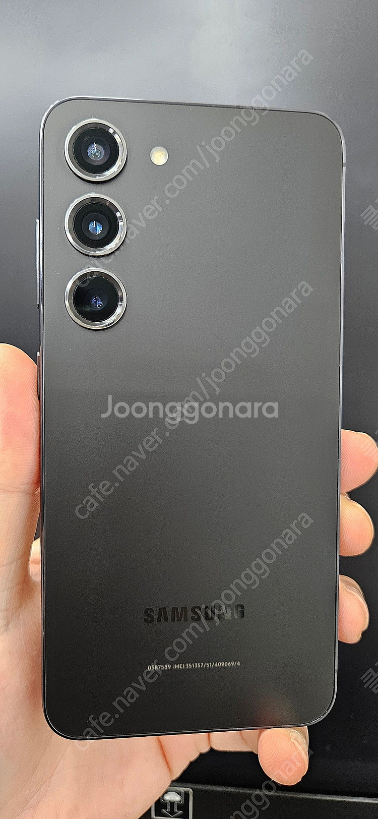 갤럭시S23 S911 256G A급 블랙 35만 인천 부평--2