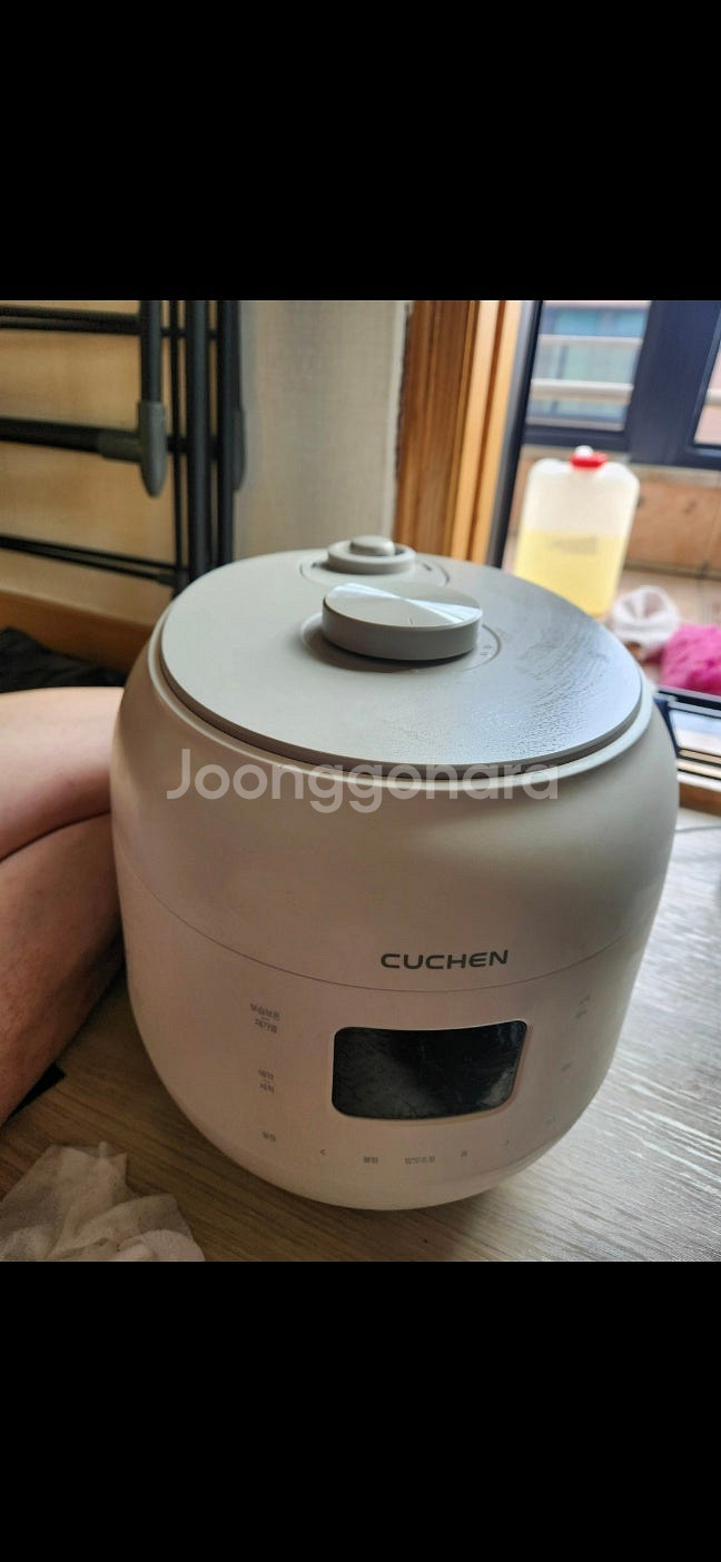 쿠첸 더 핏 듀얼프레셔 10인용 전기압력밥솥 CRS-FWK1040I--0