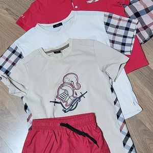 (남아140사이즈) 닥스키즈 티셔츠+닥스키즈 수영복바지ㅡ5벌