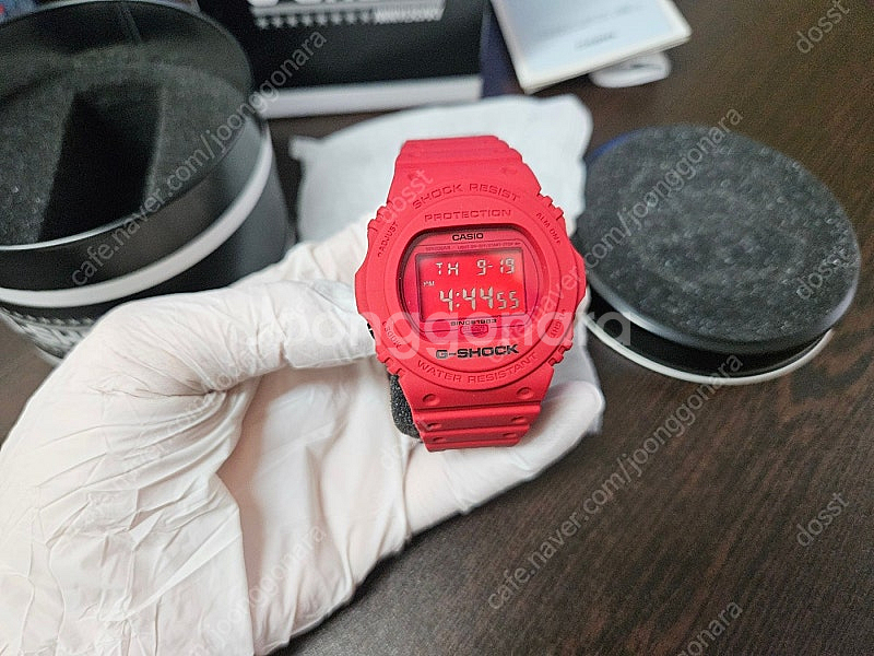 지샥 G-shock 35주년 DW-5735C RED O...--0