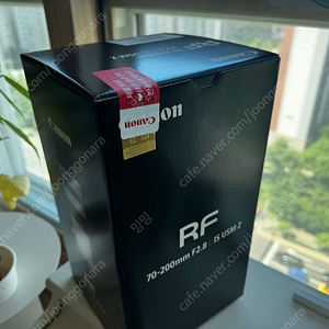 미개봉 Z렌즈 캐논 RF 70-200mm F2.8 Z 렌즈 화이트 385만원 부천 직거래
