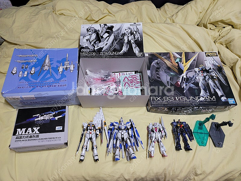 RG 아무로 기체 3종 조립 제품 + 옵션파츠 일괄로 ...--0