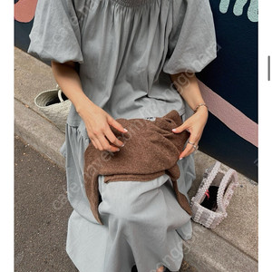 위꼬모 뉴데이지 블루 미듐 새상품 쿨거래 택포9