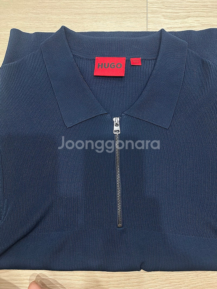 HUGO BOSS 남성 스웨터 지퍼 티셔츠--1