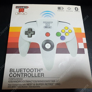 8Bitdo 닌텐도 64 복각 패드 RB8-64 택포