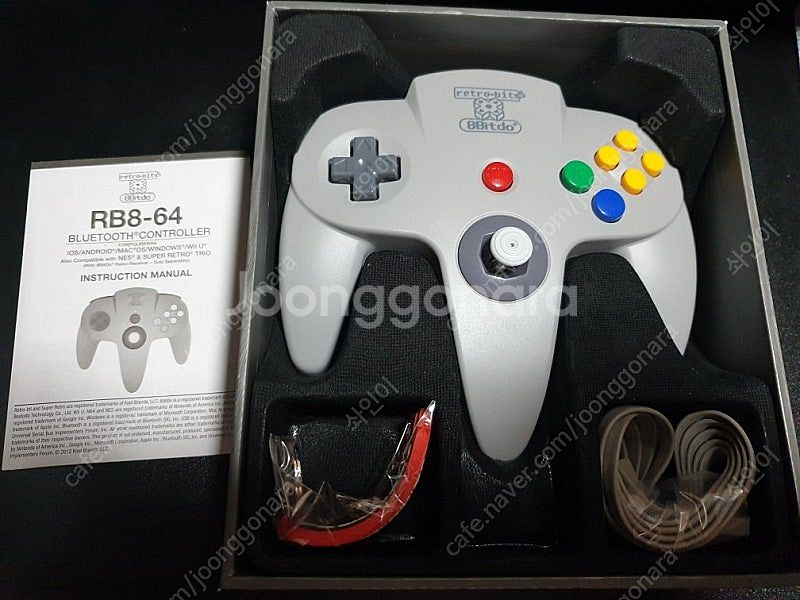 8Bitdo 닌텐도 64 복각 패드 RB8-64 택포--2
