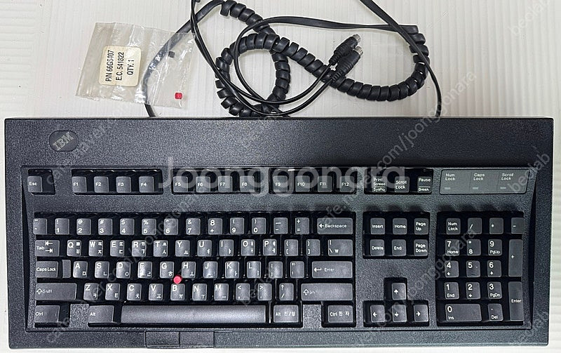 IBM mm13 트랙포인트 ii 한글자판 기계식 키보드...--0