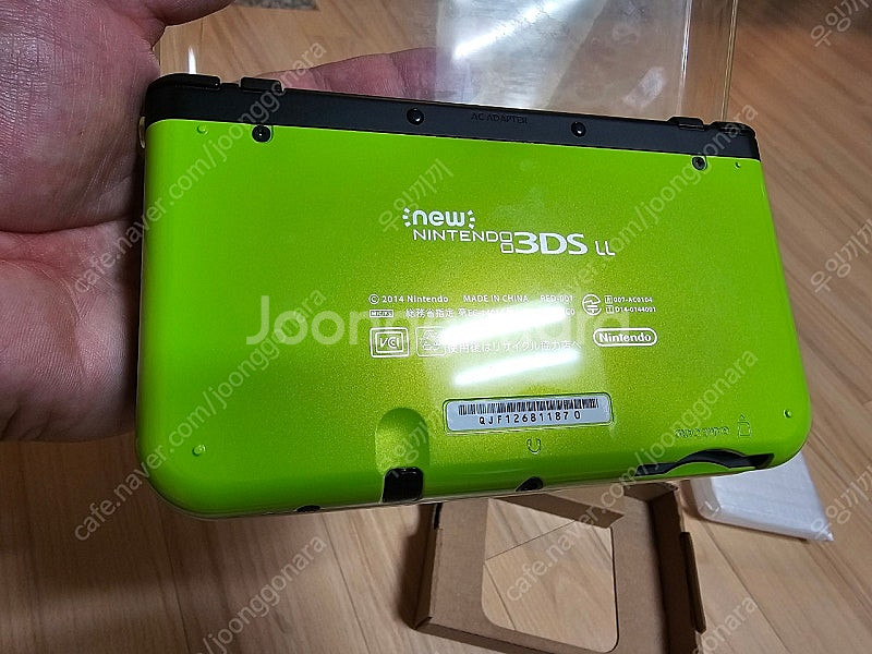 닌텐도 3DS LL 라임색상--5