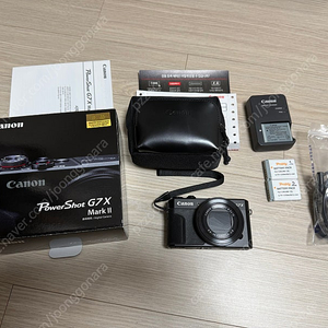 캐논 G7X MARK 2 풀구성
