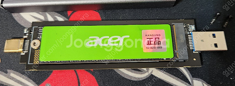 Acer FA200 2TB SSD +외장SSD 듀얼케이...--1