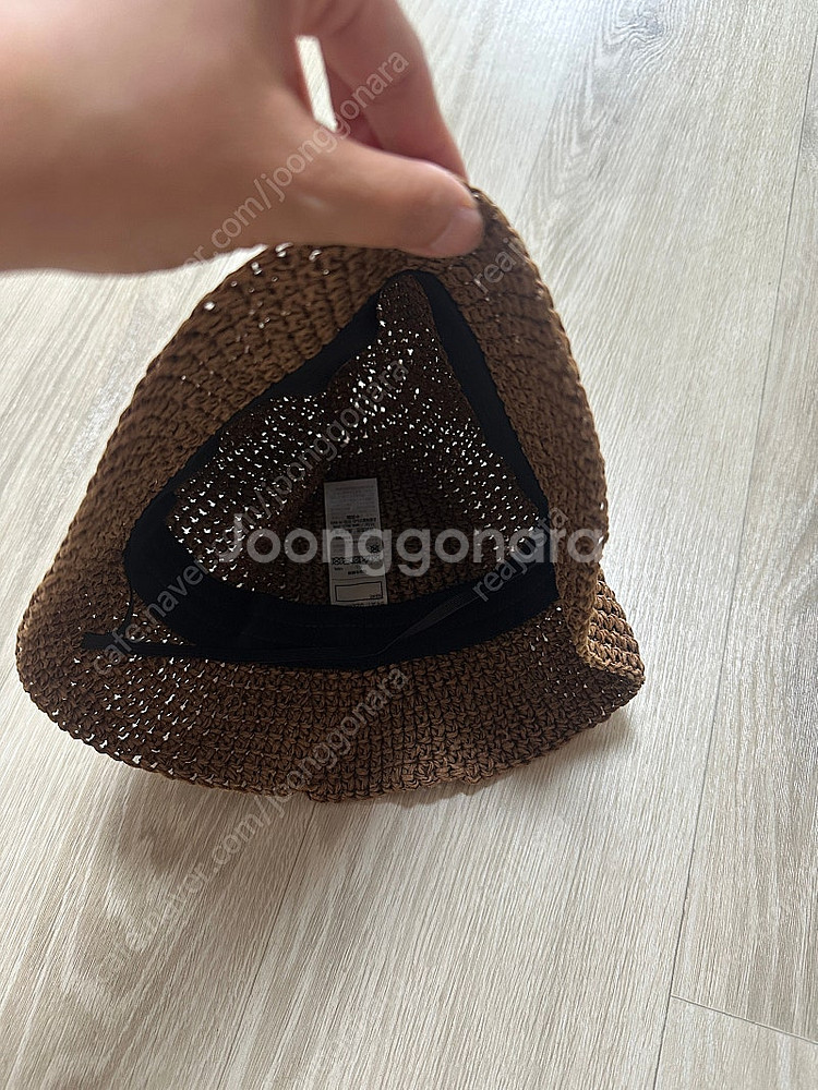 무인양품 아동용 모자 (52cm) 판매합니다.--1