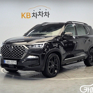 [KG모빌리티(쌍용) ]올 뉴 렉스턴 (Y450) 디젤 2.2 4WD 더 블랙 (5인승) 2021 년 경유 중고 중고차 전액할부☆중고차리스☆중고차수출