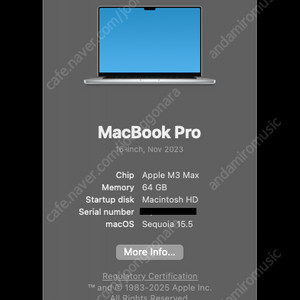 M3 max 1TB / 64 / 16인치 / 영문자판으로 맥 스튜디오와 교환 한 번 구해봅니다.