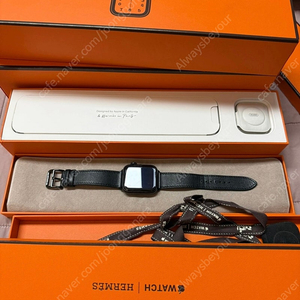 에르메스 애플워치6 블랙누아르 40mm