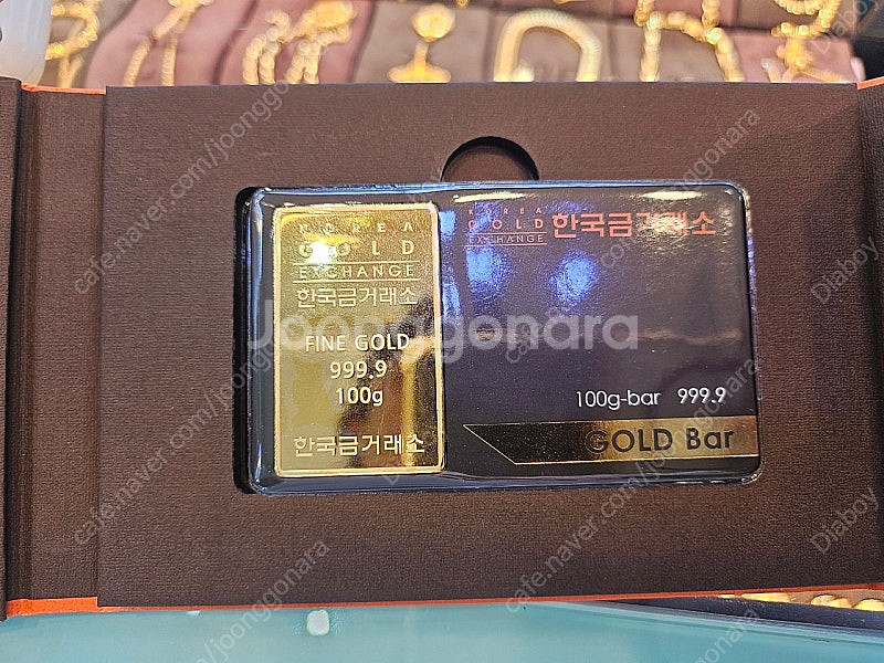 한국금거래소 골드바 100g--1