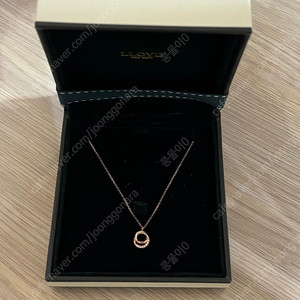 로이드 14k 더블링 목걸이