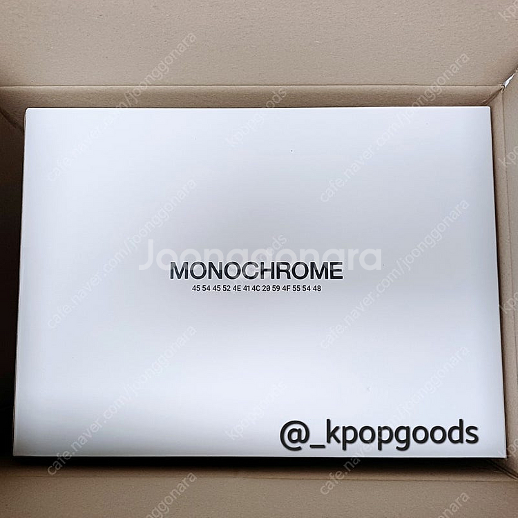 BTS 방탄 모노크롬 스토리지박스 Monochrome ...--0