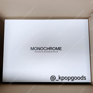 BTS 방탄 모노크롬 스토리지박스 Monochrome Storage Box
