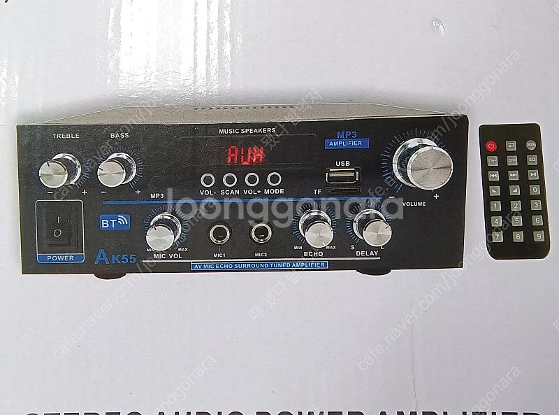 가정용 차량용 블루투스 노래방 엠프 AK55 2.0 H...--6