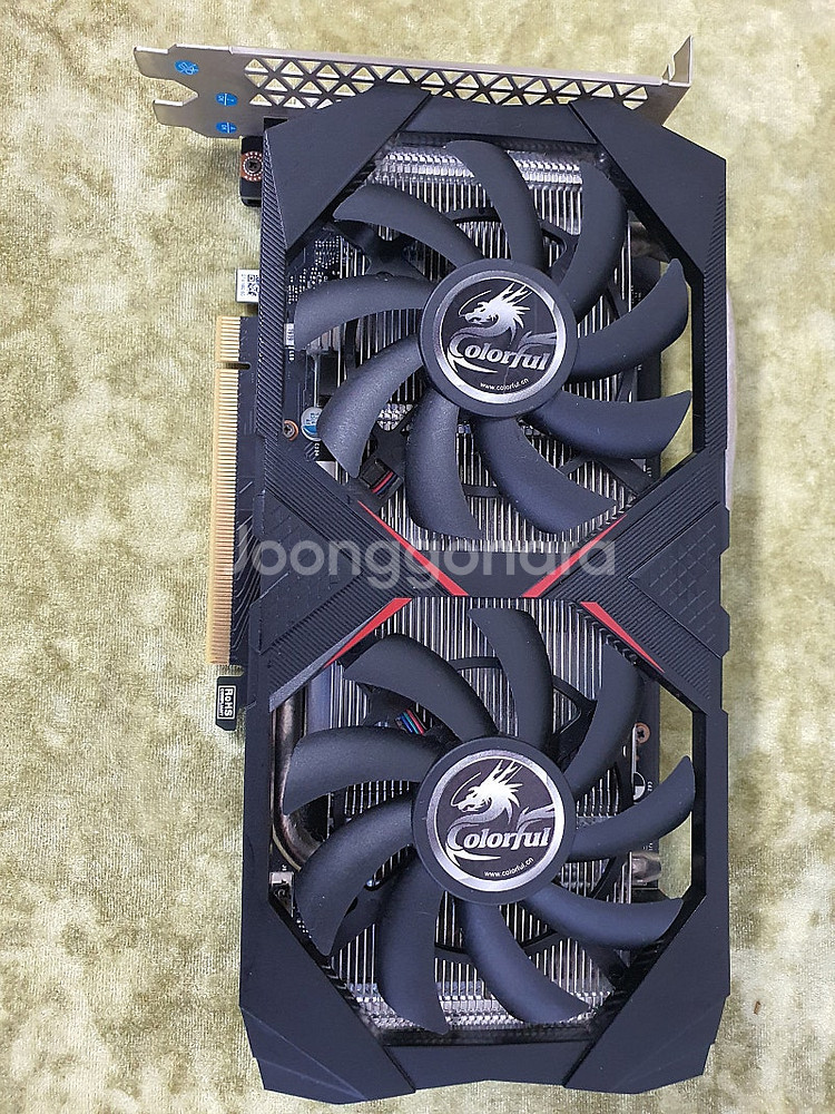 그래픽카드 컬러플 GTX 1660 6G 상태 좋아요 시...--0