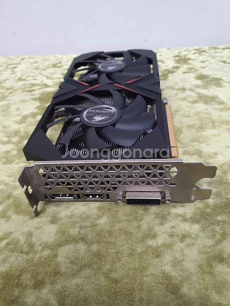 그래픽카드 컬러플 GTX 1660 6G 상태 좋아요 시...--1