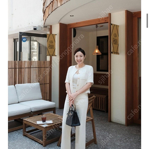마즈 반팔트위드자켓(아이보리, m)