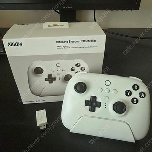 8BitDo 얼티메이트 컨트롤러 화이트 (팔얼블)