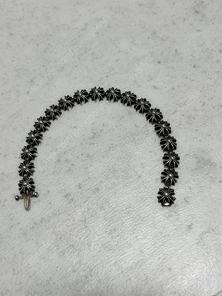 (신세계영수증포함) 크롬하츠 타이니 링크 플러스 브레이슬릿 팔찌--4