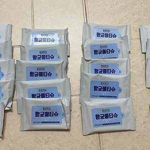 크리라인 항균 물티슈 10매