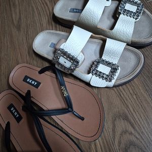 DKNY 쪼리+ 베라왕 슬리퍼 샌들 (230)