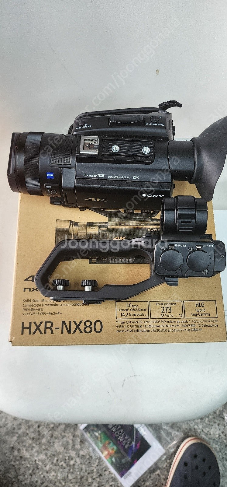 소니 Z150 .소니 NX80 .4K 캠코더. X160...--1
